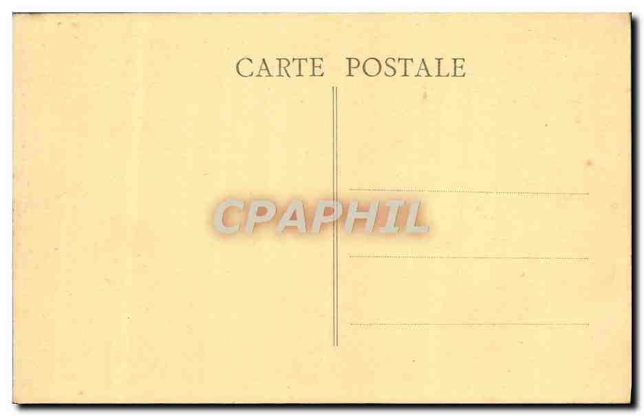 CPA St Genies L'Eglise Romane et Coin du Chateau — Rückseite