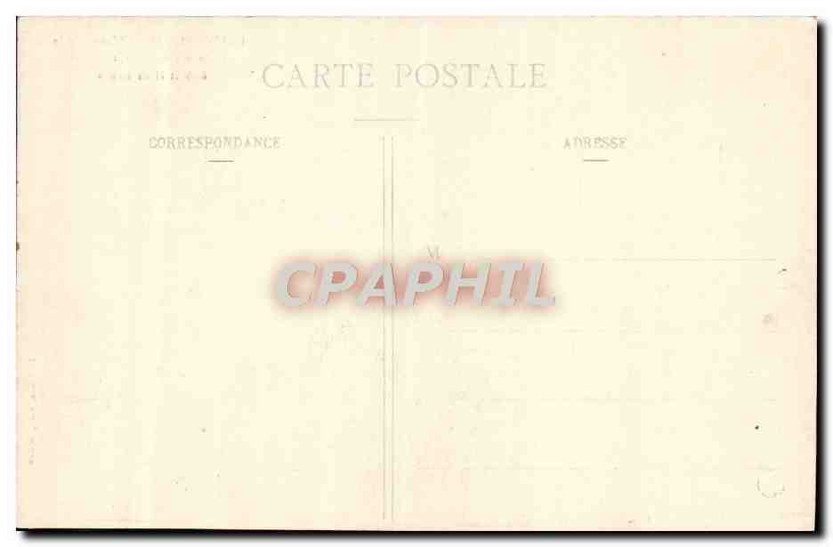 CPA Braine Chateau de la Folie  — Rückseite