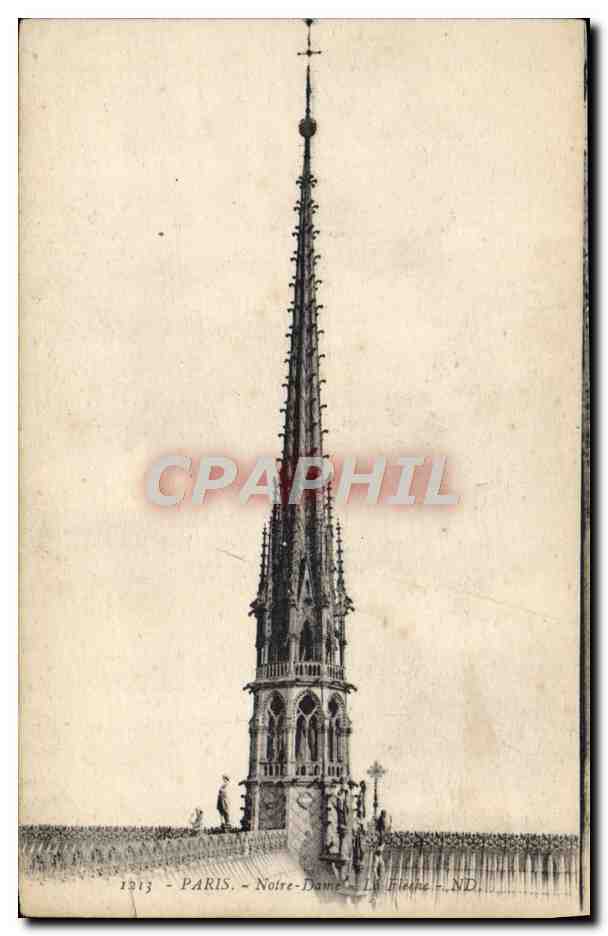 CPA Paris Notre Dame La Fleche