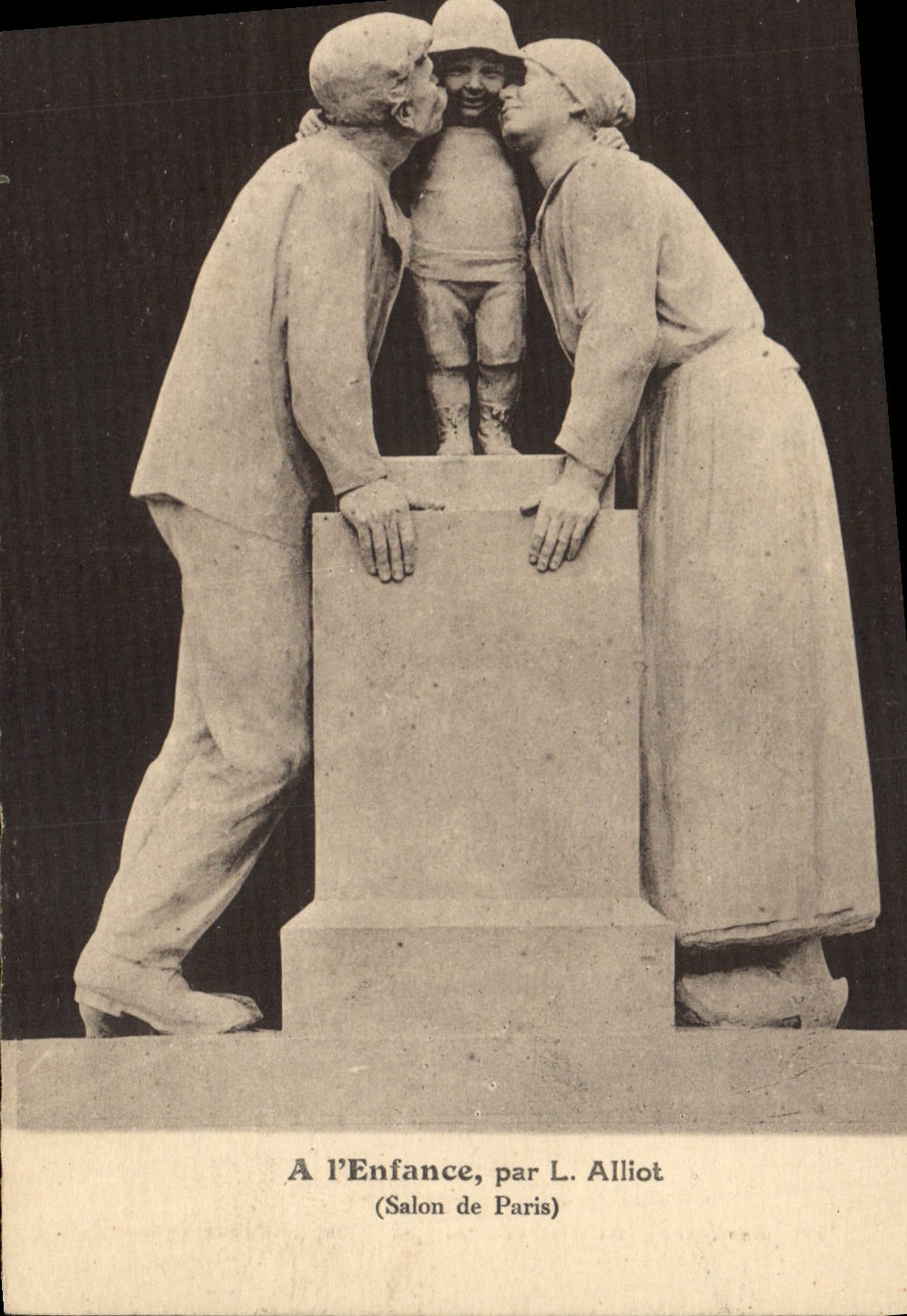 Zur Kindheit, von L. Alliot — Paris Salon