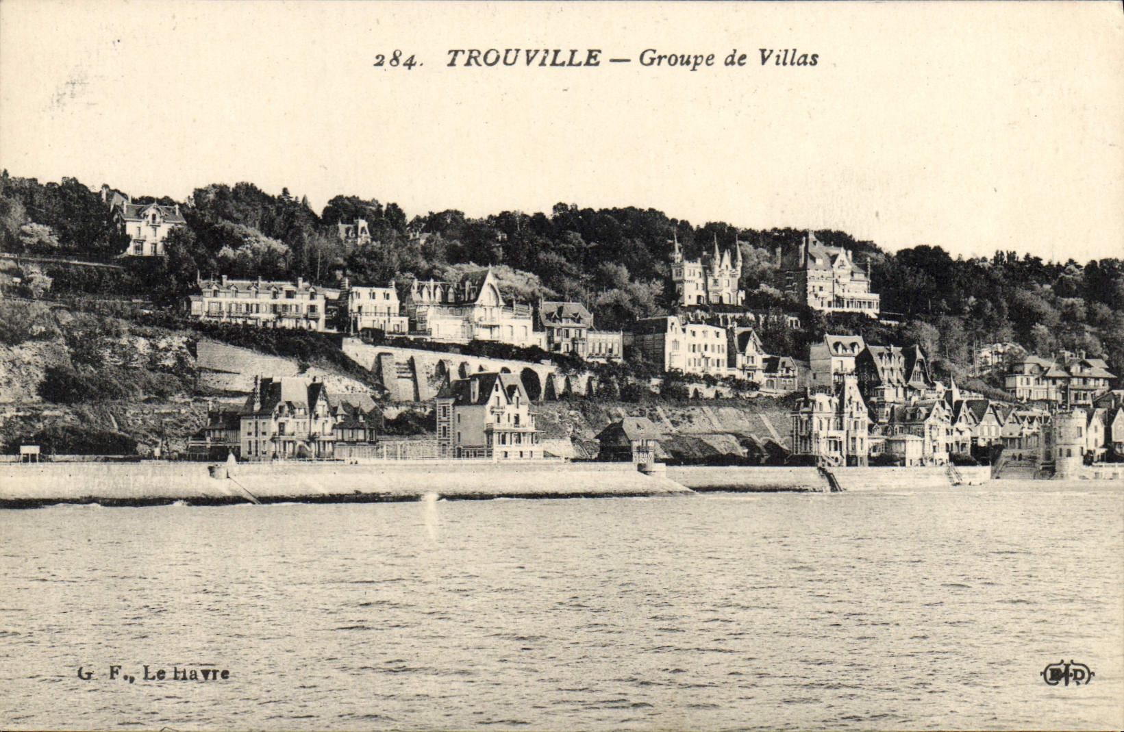 Trouville — Groupe de Villas — G. F., Le Liavre, n°284