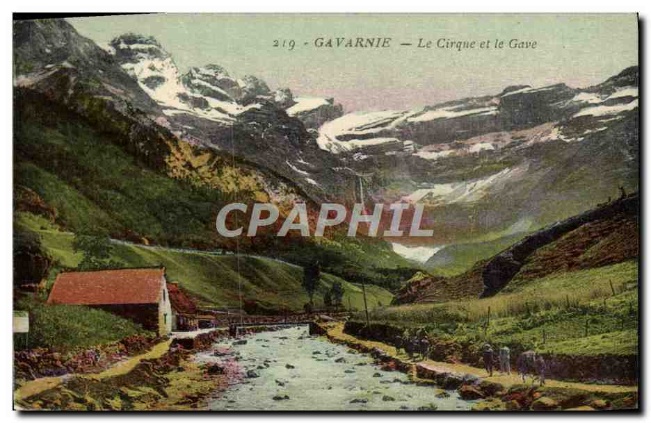CPA Gavarnie Le Cirque Et Le Gave
