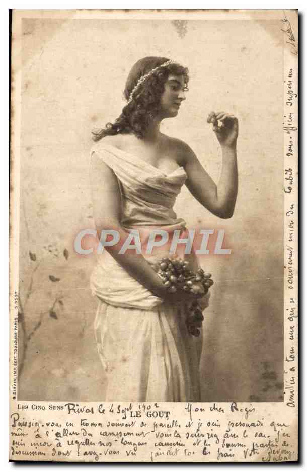 CPA Fantaisie Femme Le Gout