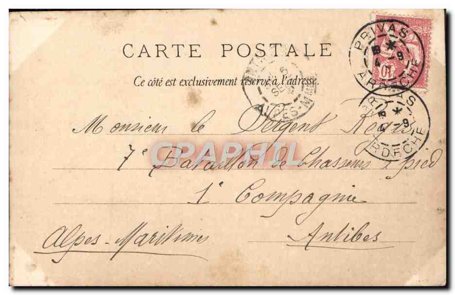 CPA Fantaisie Femme Le Gout — Rückseite