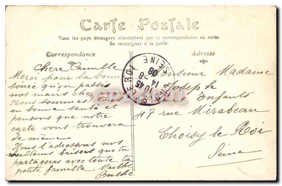 CPA St Valery En Caux La Plage Et Le Casino — Rückseite