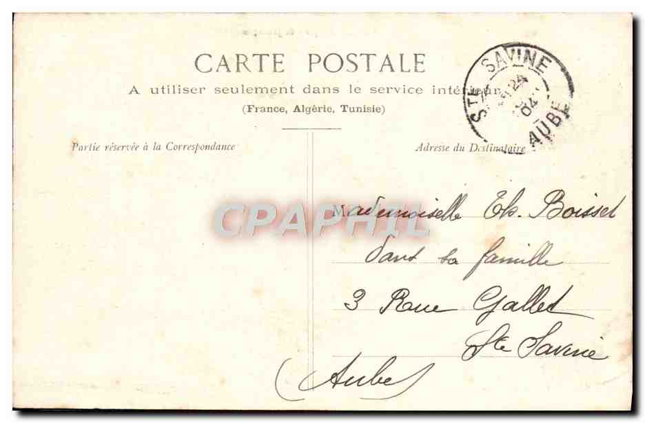 CPA Pau Vue Generale Prise De Jurancon — Rückseite
