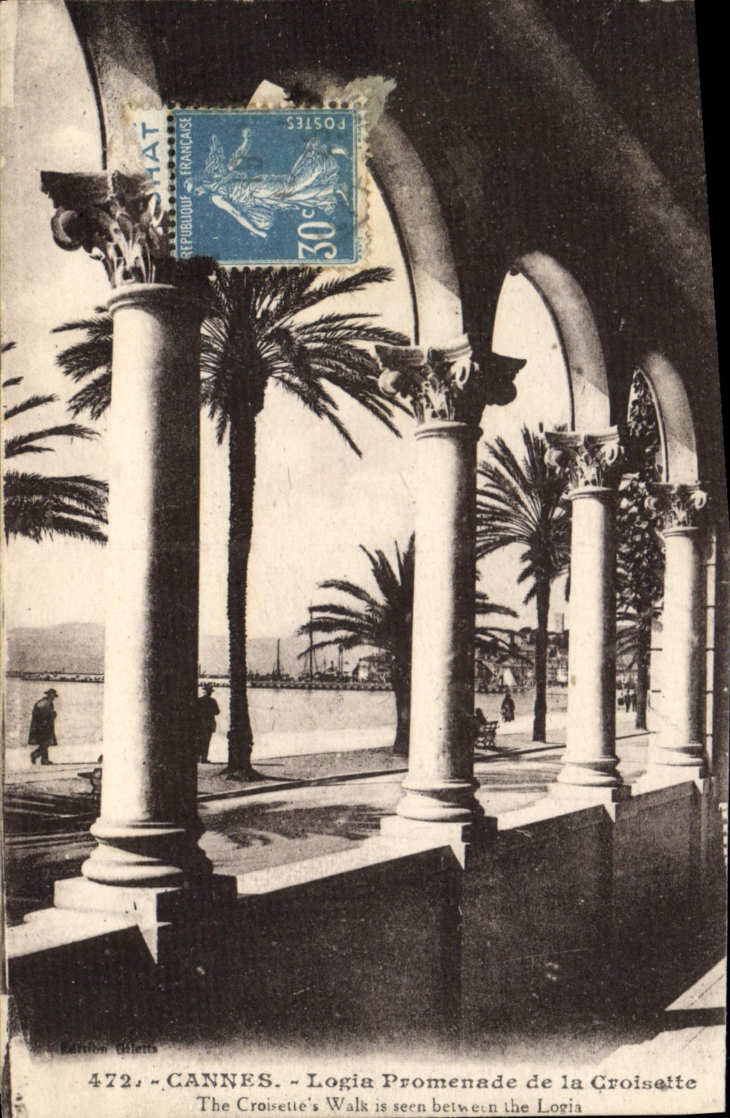 CPA Cannes Logia Promenade De La Croisette