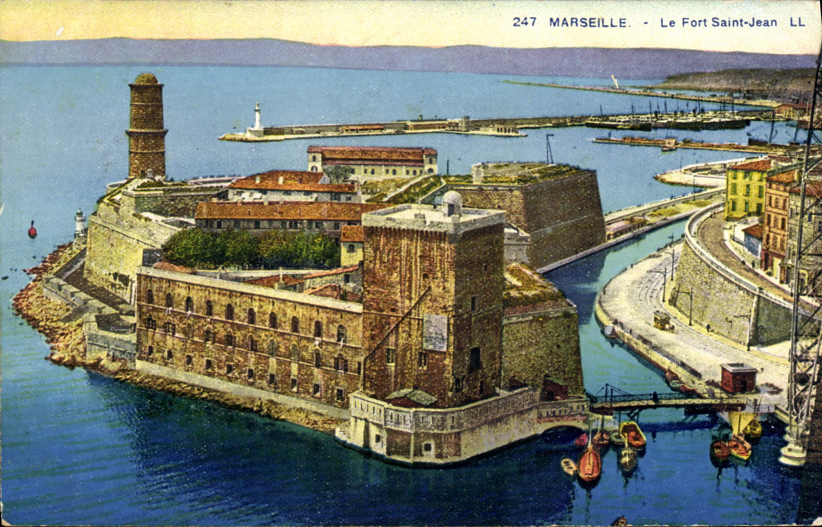 CPA Marseille Le Fort Saint Jean