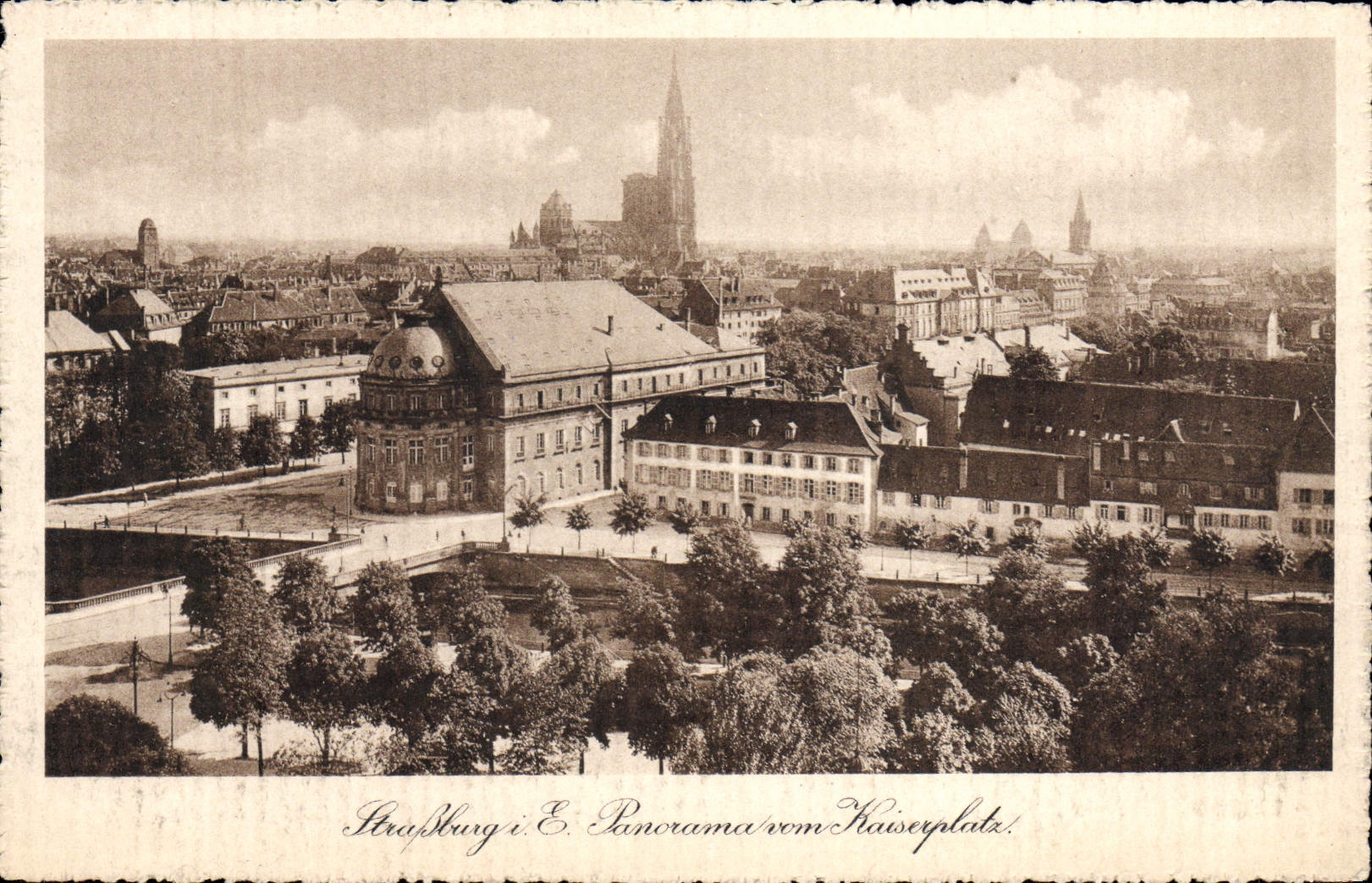 CPA Strasbourg Panorama