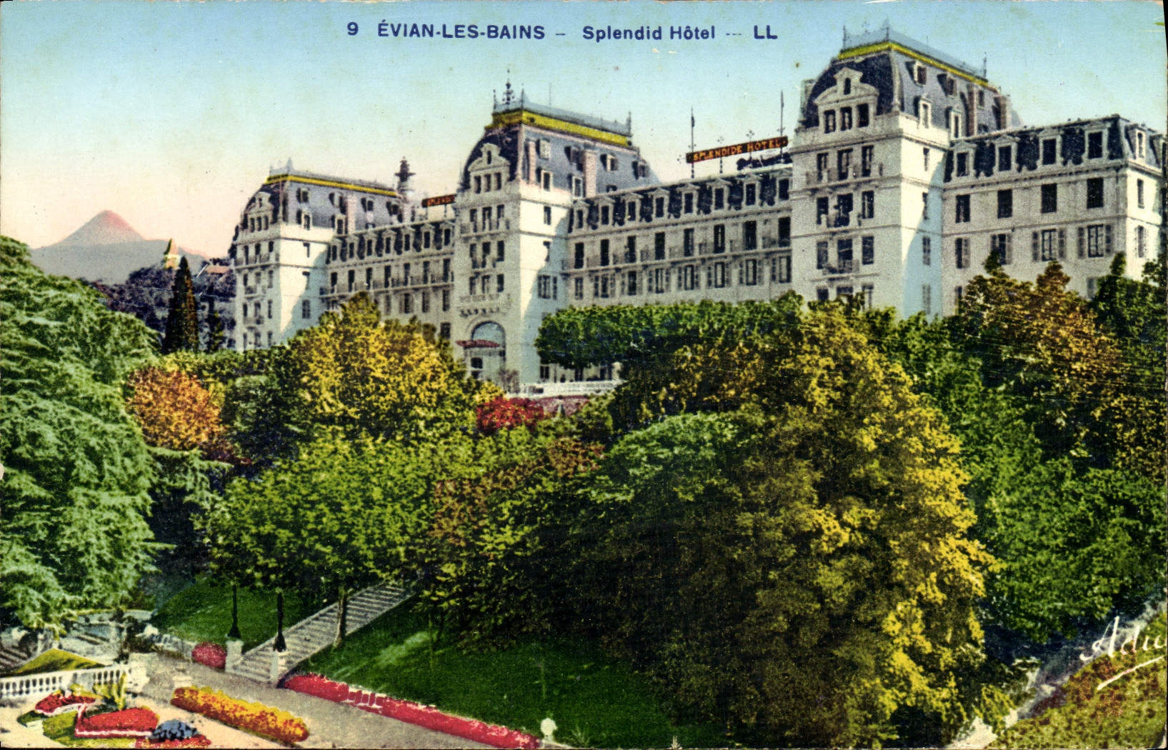 CPA Evian Les Bains Splendid Hotel