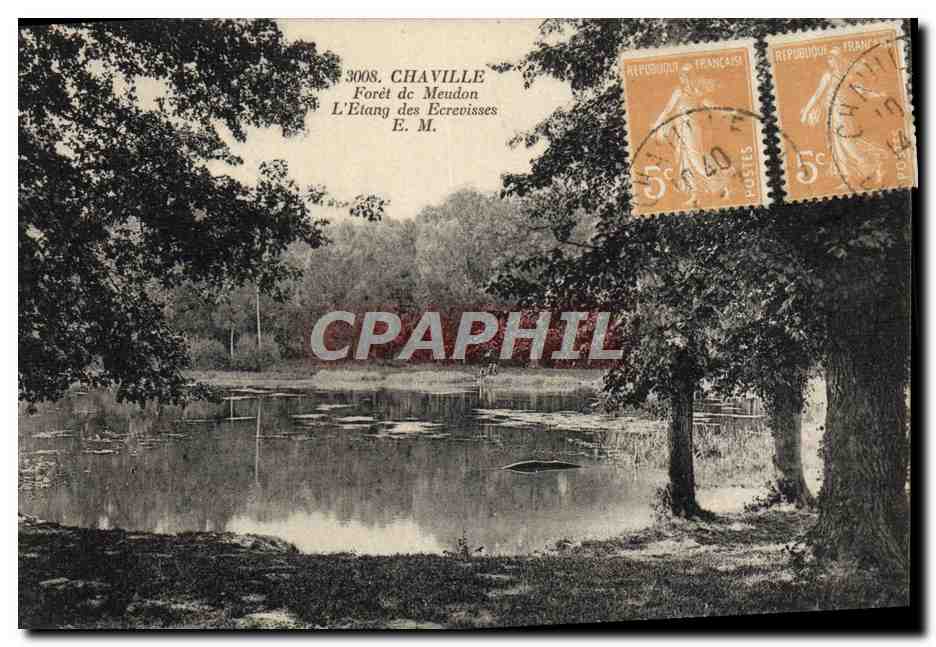 CPA Chaville Foret De Meudon L'Etang Des Ecrevisses