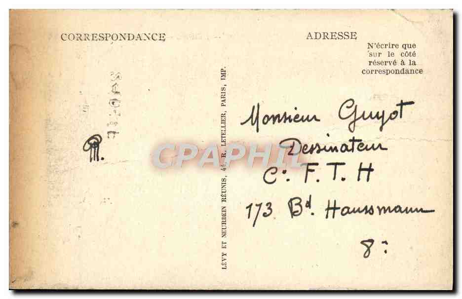 CPA Dieppe Le Casino Et La Plage — Rückseite