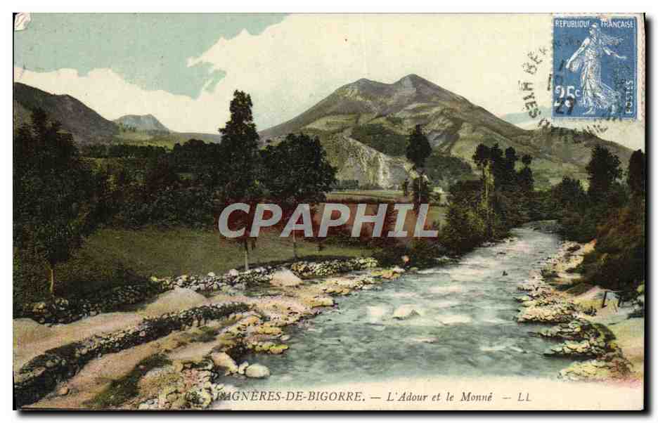 Pagnères-de-Bigorre — El Adour y el Monné — LL