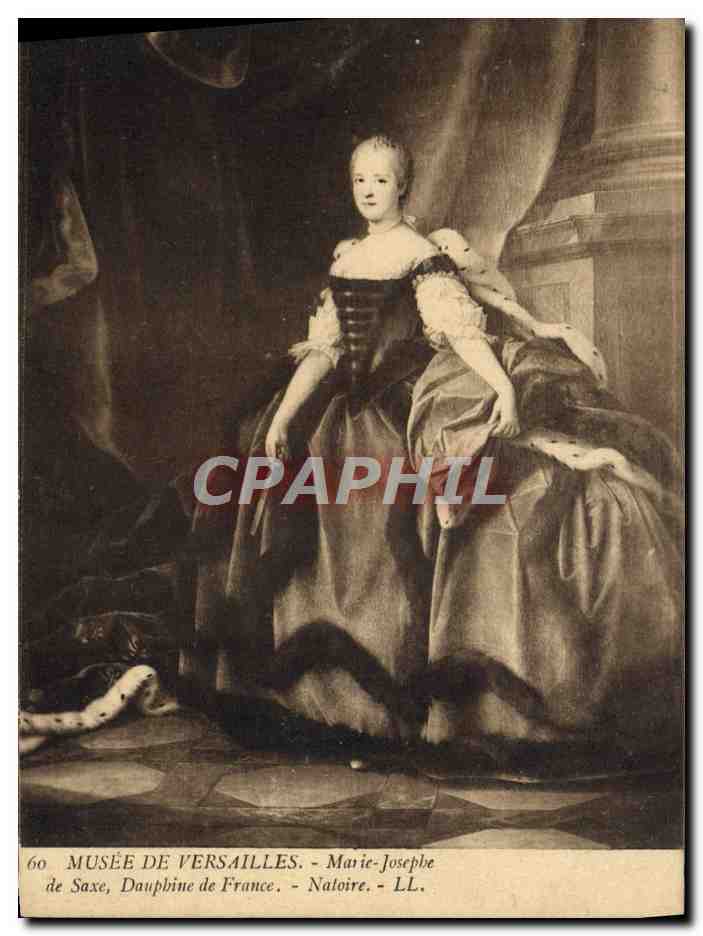 Musée de Versailles — Marie-Joseph de Saxe, Dauphine de France — LL. n°60