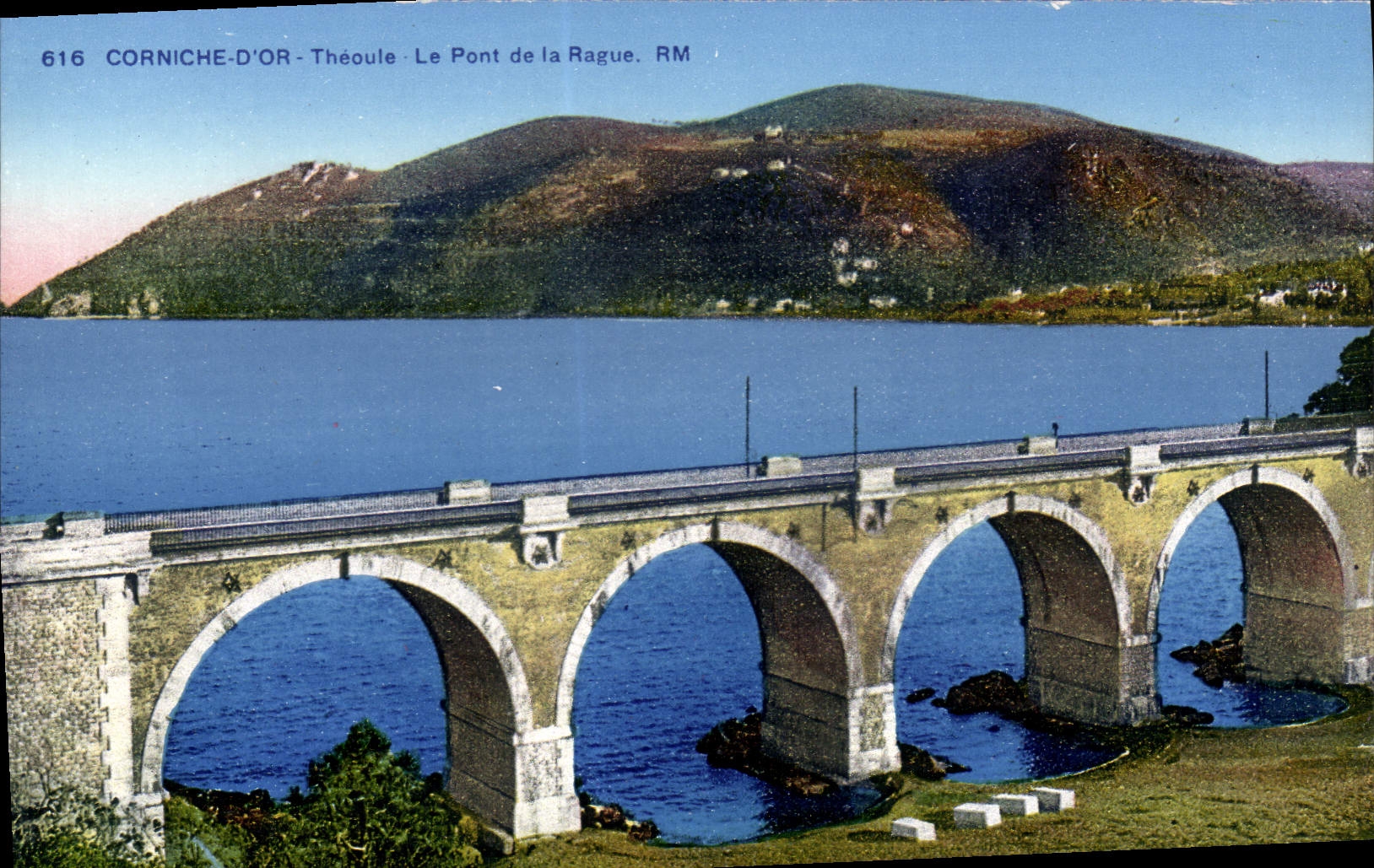 CPA Theoule Le pont de la RAgue 