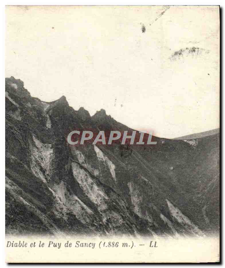 CPA Le Mont Dore Diable Et Le Puy De Sancy