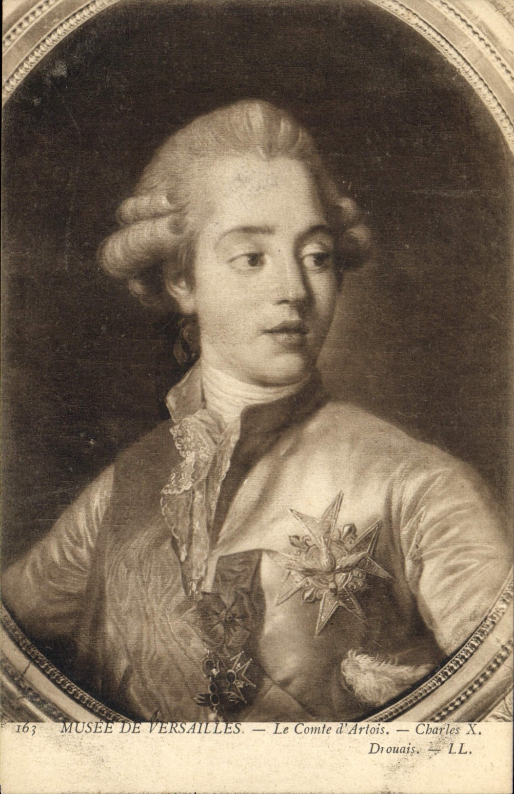 CPA Musee De Versailles le Comte d'Artois Charles X Drouais 