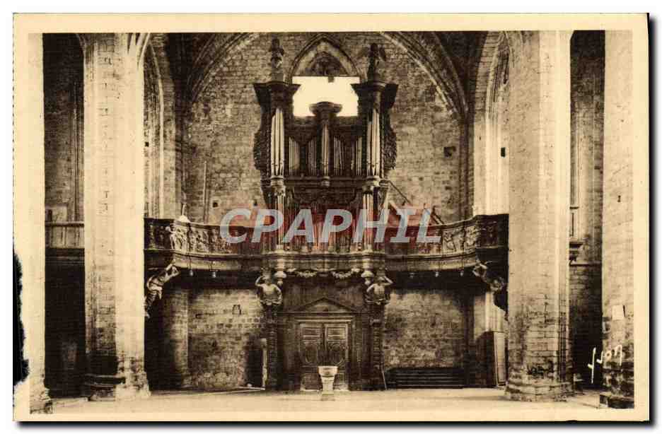 La Chaise-Dieu (Haute-Loire) — Le Buffet d'Orgues (1674) de l'Église abbatiale — Les Éditions d'Art-Française