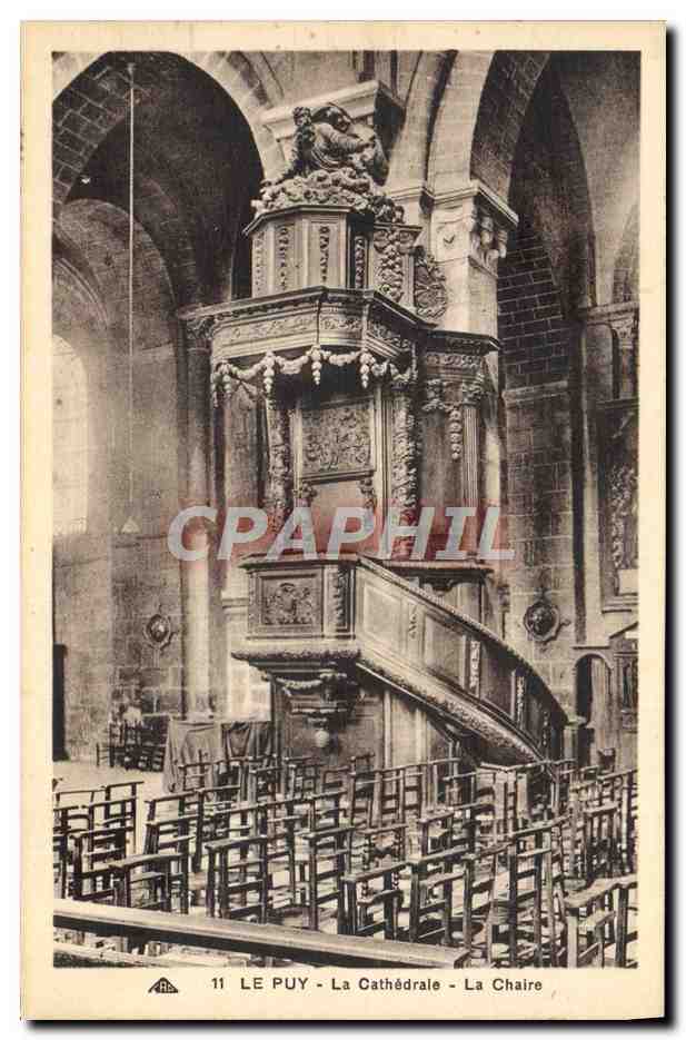 Le Puy - La Cathédrale - La Chaire
