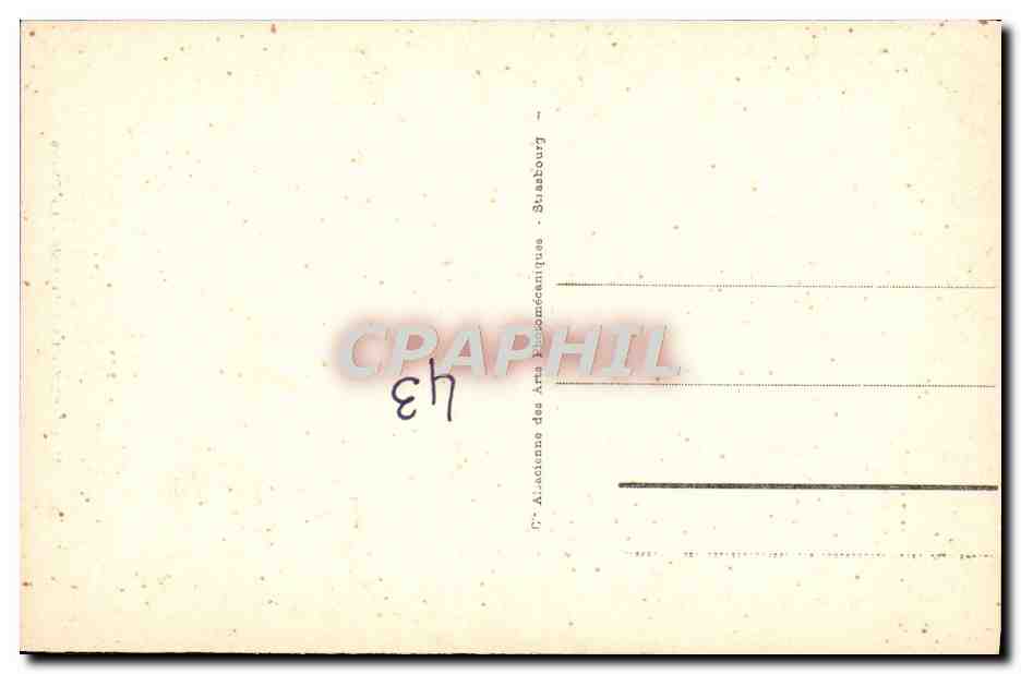 Le Puy - La Cathédrale - La Chaire — Verso