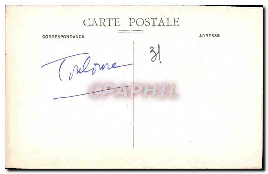 Toulouse - St-Sernin - Le Tombeau des Comtes — Édit. J. Bouzin, n°24 — Rückseite