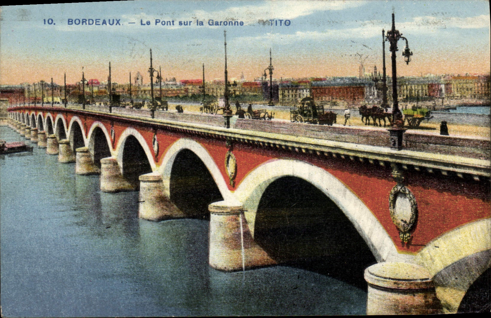 Bordeaux — Le Pont sur la Garonne — TITO