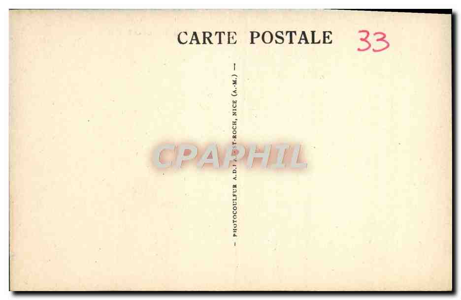 CPA Bordeaux L'Eglise Saint Michel — Verso