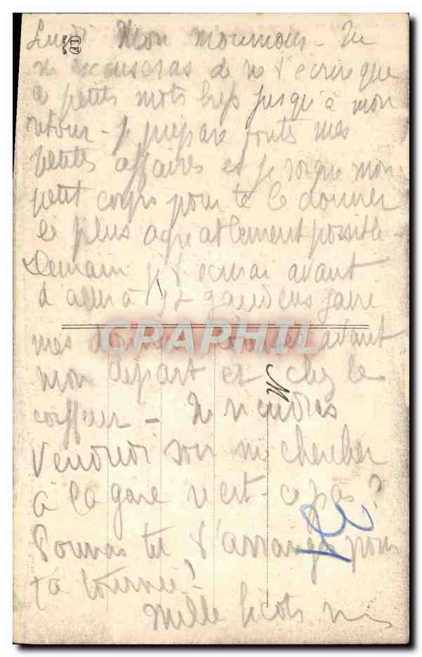 CPA Saint Bertrand De Comminges Pilier des quatre Evangelistes — Verso