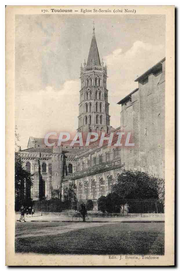CPA Toulouse Eglise St Sernin