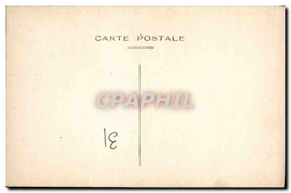 CPA Toulouse Eglise St Sernin — Verso
