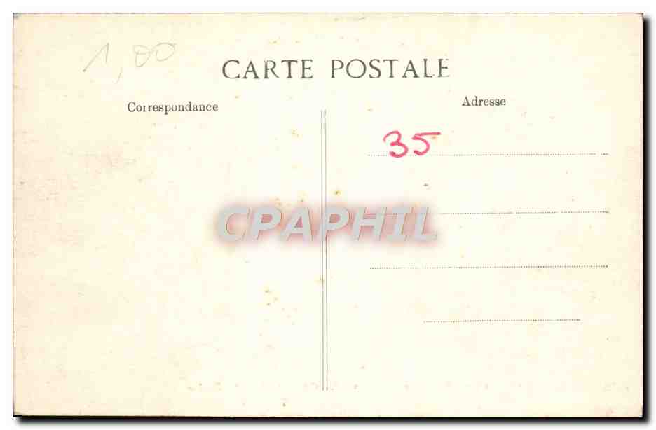 Côte d'Emeraude — Le Rocher à Cancale — BPD, n° 2915 — Rückseite
