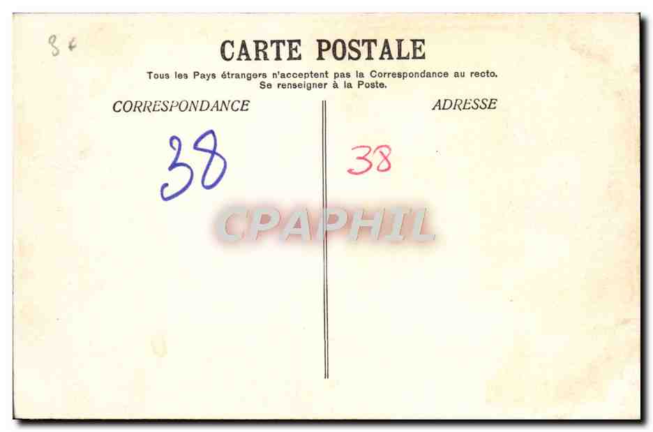 Dauphiné - Ligne de la Mure — Les Viaducs de Loulla — E. R. — Rückseite