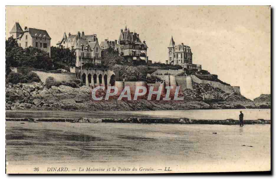 CPA Dinard La Malouine et la pointe du Grouin
