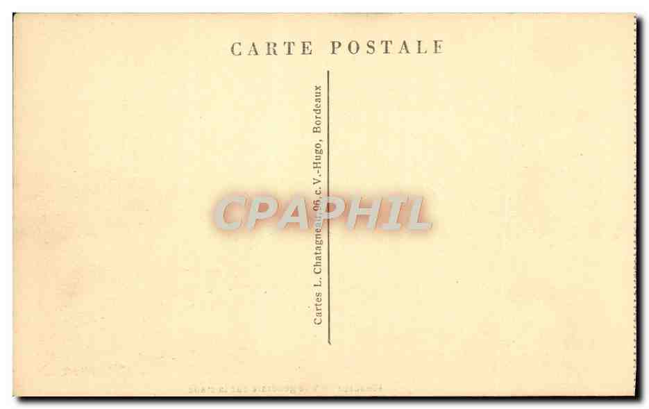 CPA Bordeaux Vue Generale Sur la Rade — Verso
