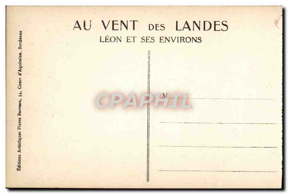 CPA La chapelle de Maa  — Rückseite
