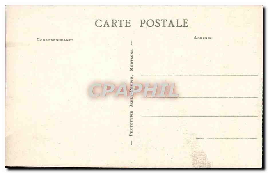 CPA St Brevin Les Pins — Back