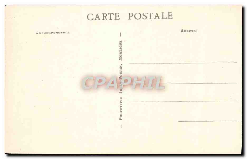 CPA St Brevin Les Pins Automobile  — Back