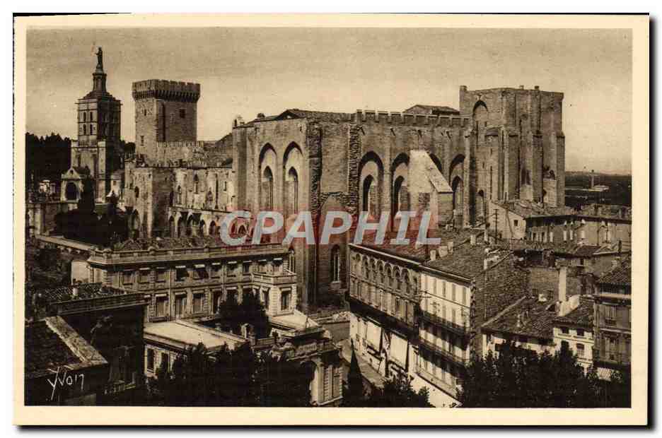 CPA Avignon Le Palais des Papes