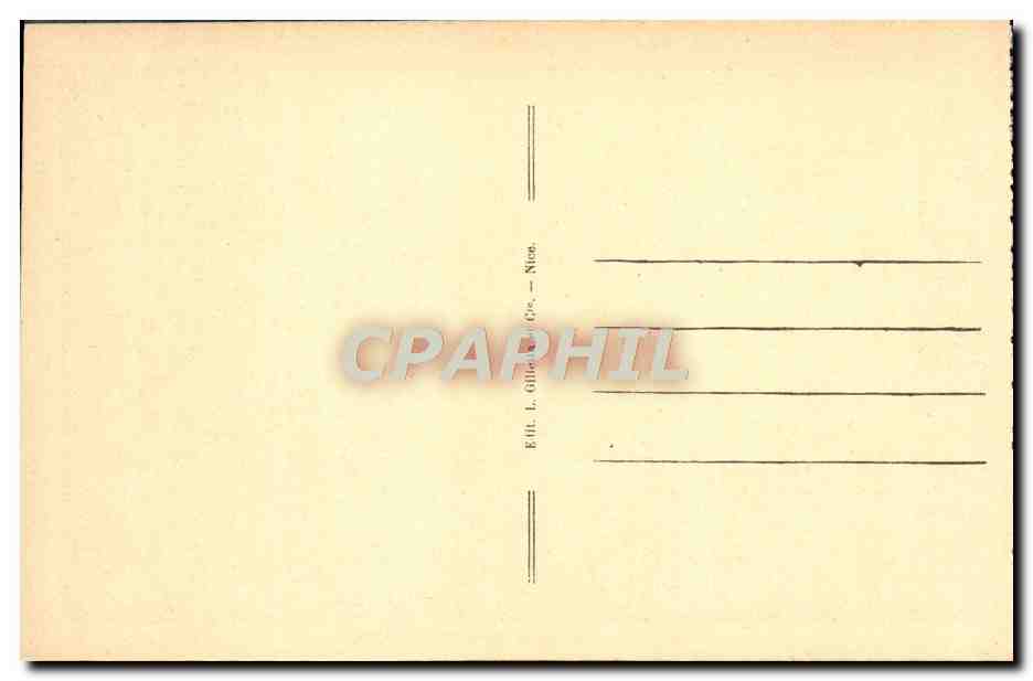 CPA Moulinet Station estivale Vue Generale — Rückseite