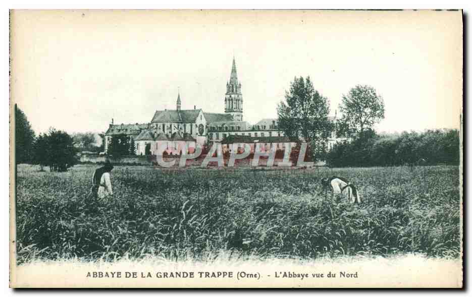 CPA Abbaye De La Grande Trappe L'abbaye vue du Nord