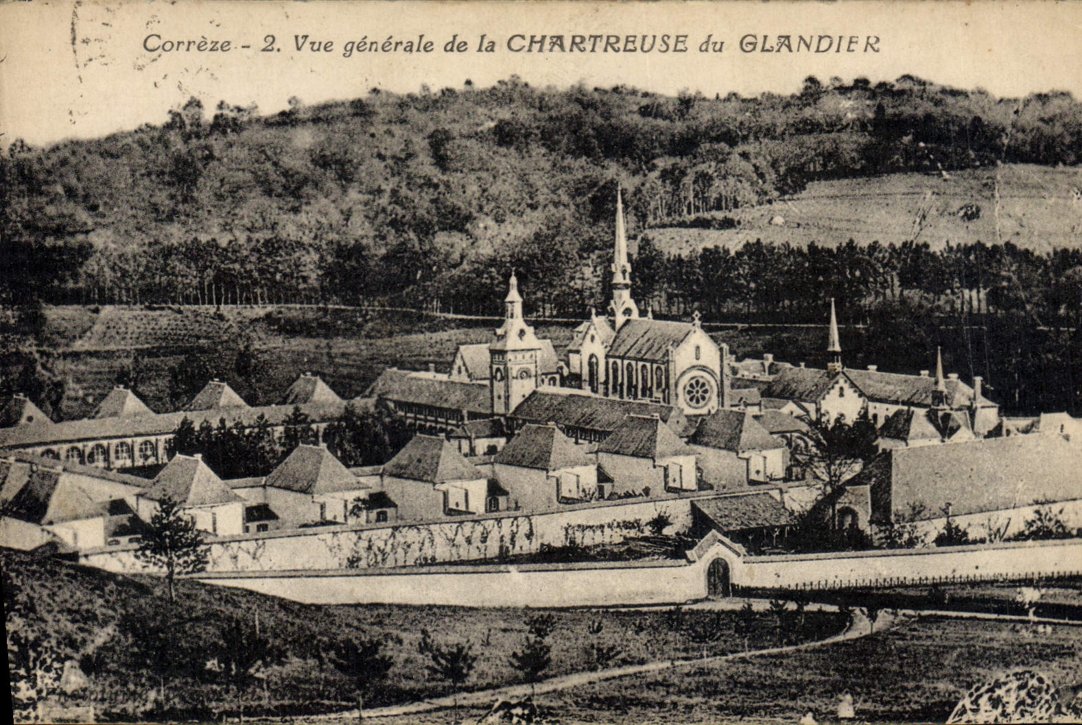Chartreuse du Glandier — Vue générale — Corrèze