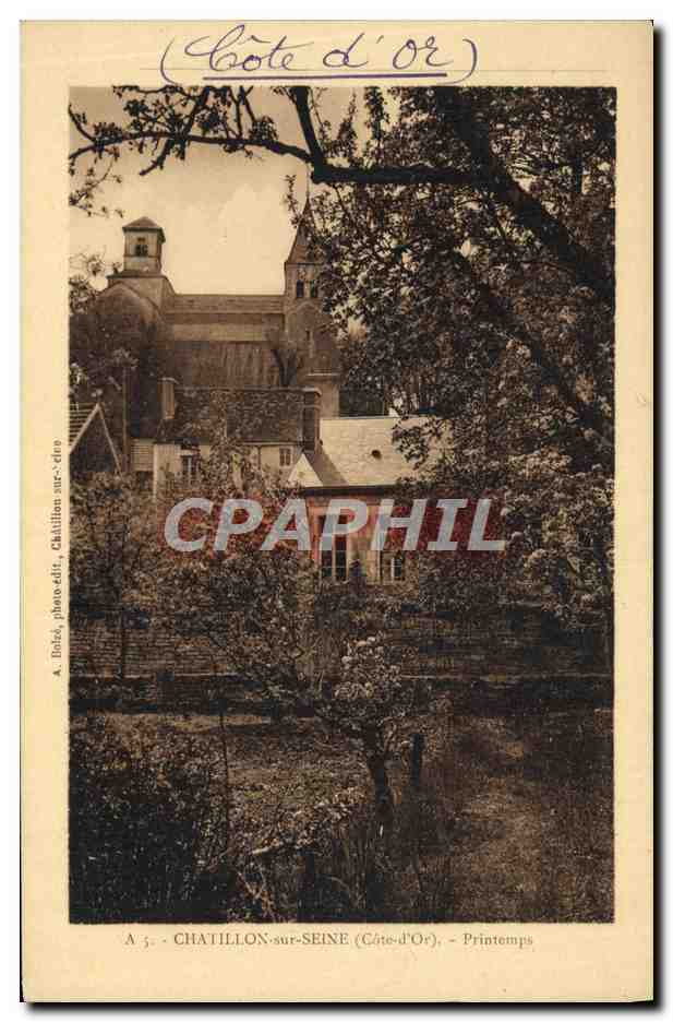 CPA Chatillon sur Seine Printemps
