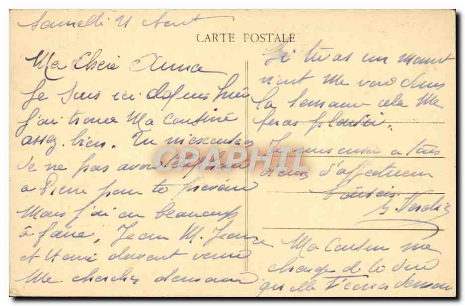 CPA Chatillon sur Seine Printemps — Rückseite
