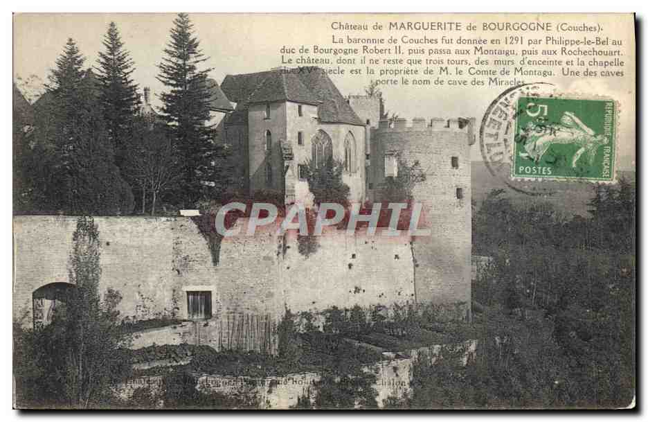 CPA Chateau de Marguerite de Bourgogne Couches 