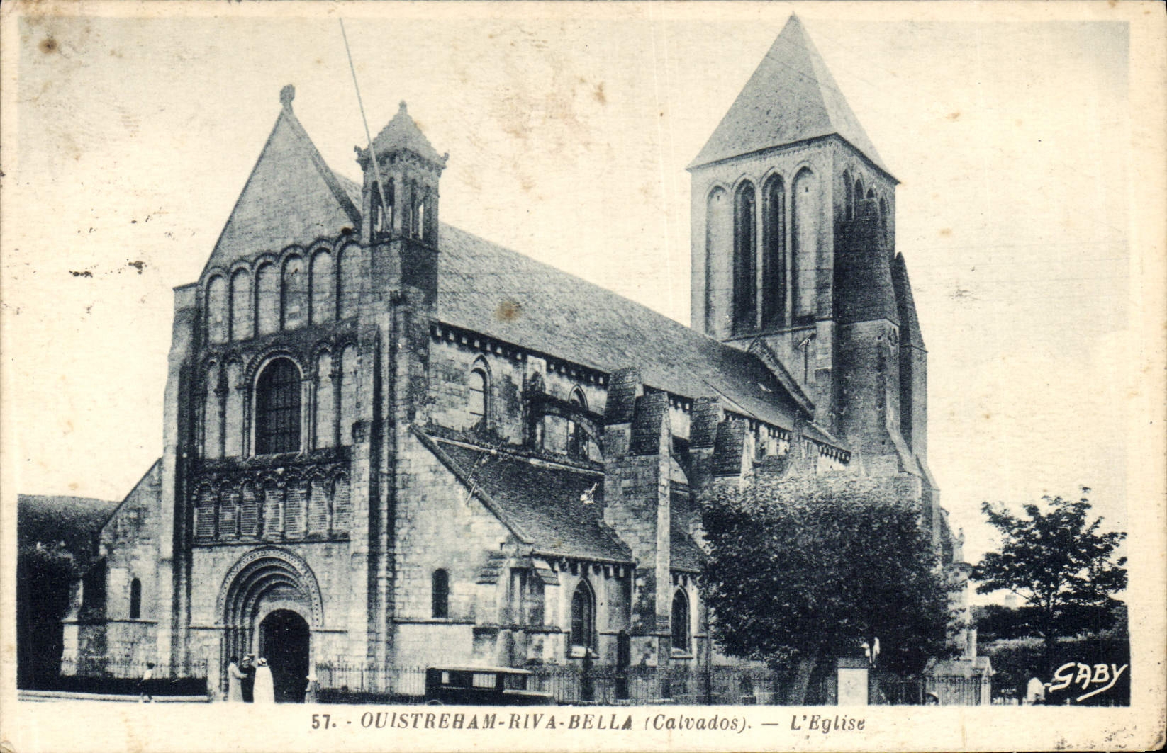 CPA Ouistreram Riva Bella L'Eglise