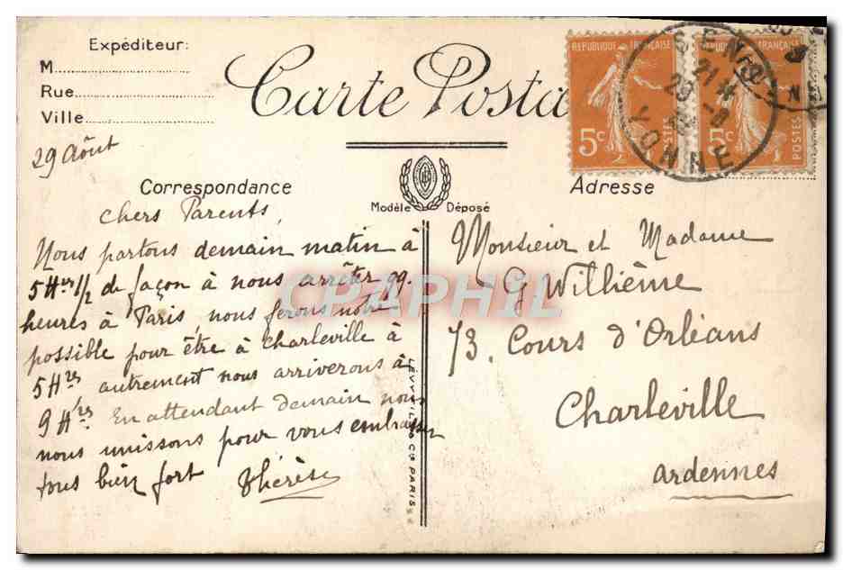 CPA Bourbonne les Bains — Back