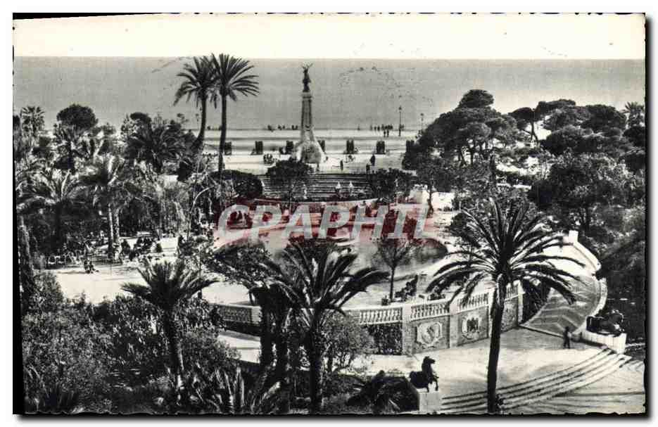 CPA Nice Le Theatre de Verdure Jardins Albert 1er