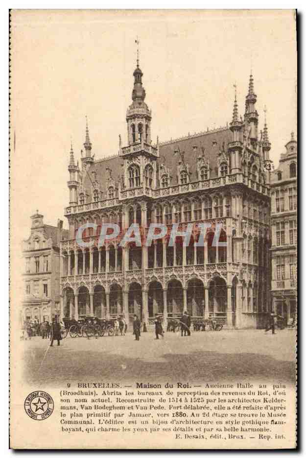 CPA Bruxelles Maison du Roi Ancienne Halle au Pain