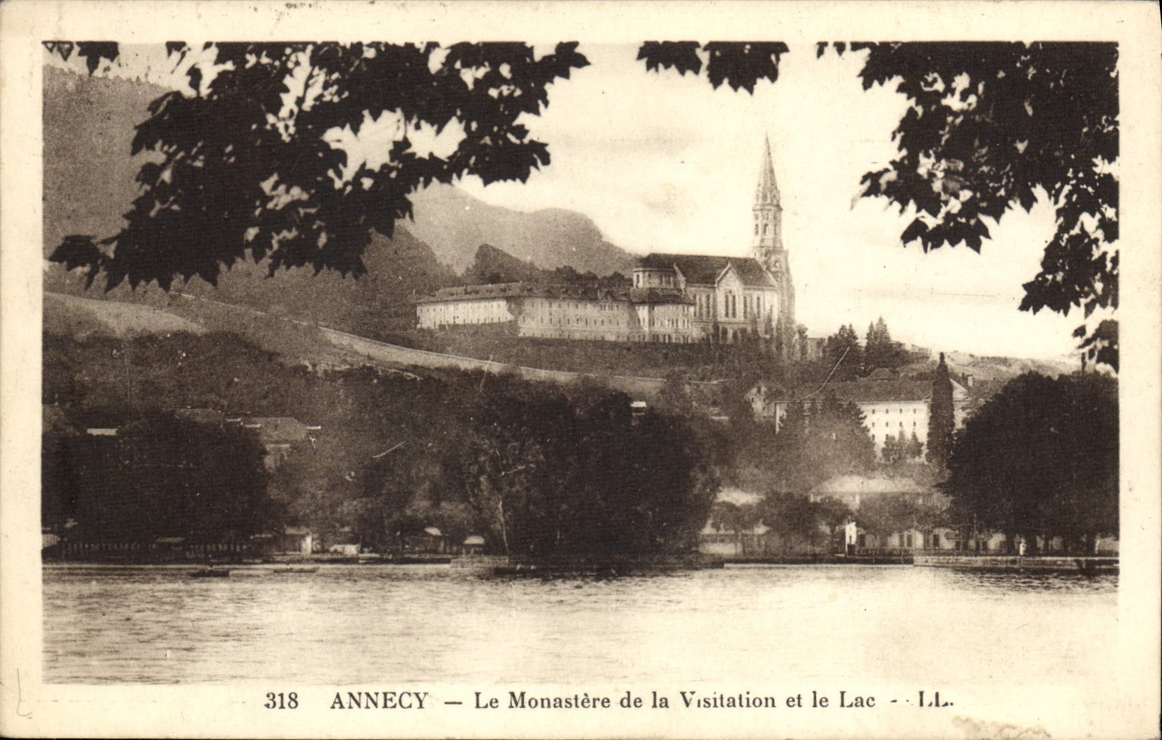 Annecy — The Visitation Monastery and the Lake — I.L.