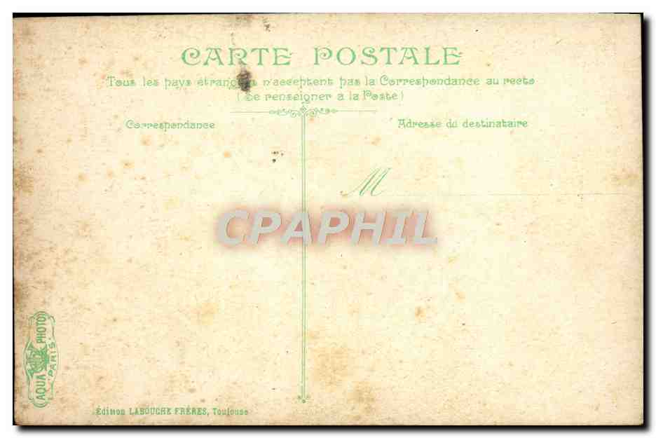 Toulouse. Façade du Musée sur la rue Alsace-Lorraine — Édition Labouché Frères, n° 2750 — Reverso